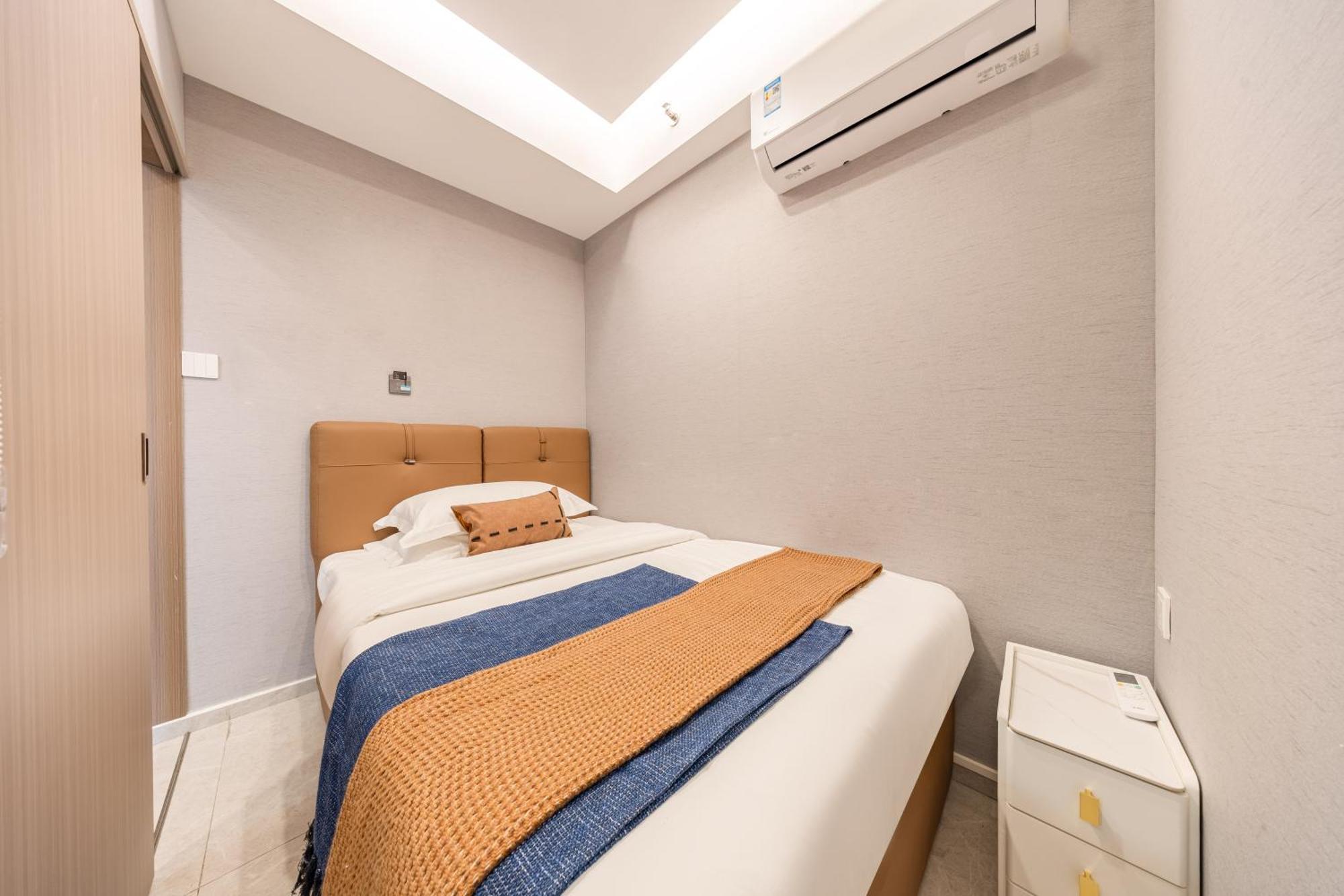 Aparthotel Boruisi Video And Audio Light House - Shenzhen Convention And Exhibition Center Gangxia Metro Station Zewnętrze zdjęcie