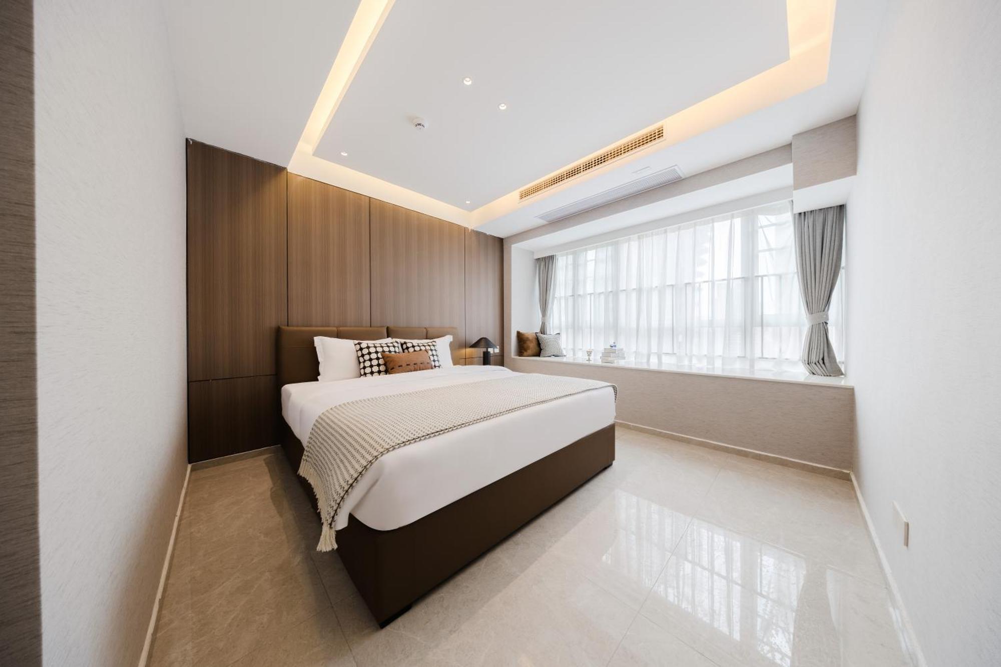 Aparthotel Boruisi Video And Audio Light House - Shenzhen Convention And Exhibition Center Gangxia Metro Station Zewnętrze zdjęcie