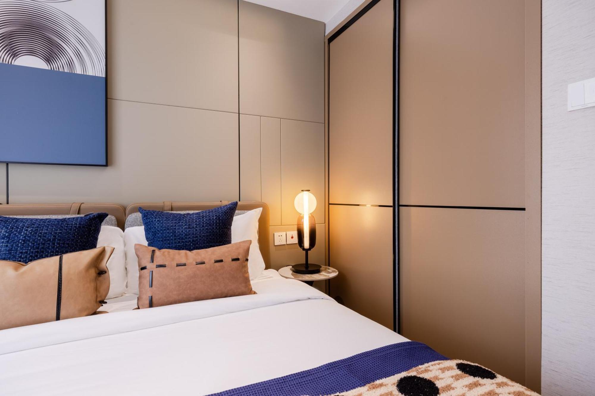 Aparthotel Boruisi Video And Audio Light House - Shenzhen Convention And Exhibition Center Gangxia Metro Station Zewnętrze zdjęcie