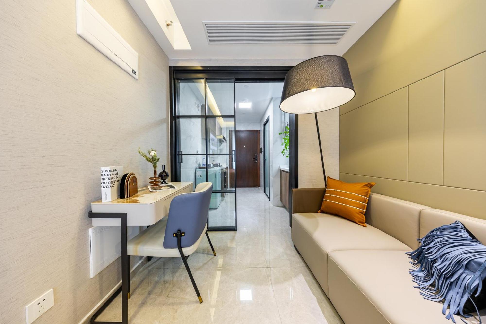 Aparthotel Boruisi Video And Audio Light House - Shenzhen Convention And Exhibition Center Gangxia Metro Station Zewnętrze zdjęcie